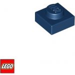 LEGO® 3024 Podložka 1x1 Tmavě-Modrá – Sleviste.cz