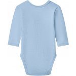 Lupilu Dětské body s dlouhými rukávy z merino vlny a hedvábí modrá – Sleviste.cz