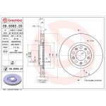 Brzdový kotouč BREMBO 09.9363.21 | Zboží Auto