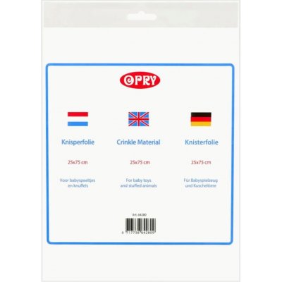 Opry Šustící folie do hraček 25 x 75 cm – Zboží Mobilmania