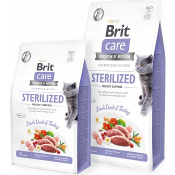 Brit Care Cat Grain-Free Sterilized Weight Control 3 x 7 kg