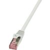 síťový kabel LogiLink CQ2082S RJ45, CAT 6, S/FTP, 7.5m, šedý