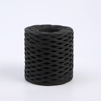 mech-mech.cz Dekorační provázek – Syntetická rafie – Černá – Role 180 m – Hledejceny.cz