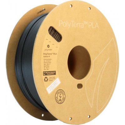 Polymaker PolyTerra PLA Edition R černá 1,75mm 1kg – Zboží Živě