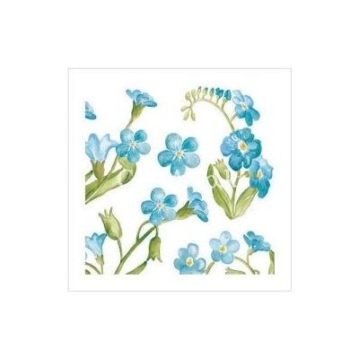 Crearreda Samolepící dekorace - Pomněnka 2ks 22x15cm – Hledejceny.cz