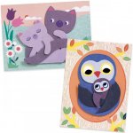 Djeco Výtvarná sada kreativní koláže Něžná objetí – Sleviste.cz