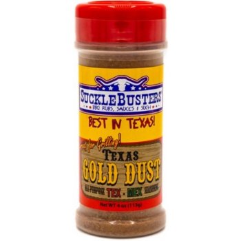 Suckle Busters BBQ koření Texas Gold Dust 113 g