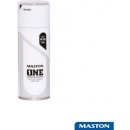 MASTON ONE SPRAYPAINT akrylátová barva ve spreji 400 ml bílá matná RAL 9010