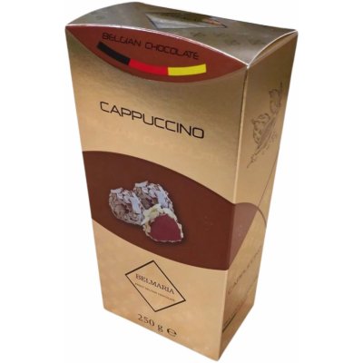 Bemaria lanýže mléčné Cappuccino s hoblinkami z bílé čokolády 250 g – Hledejceny.cz