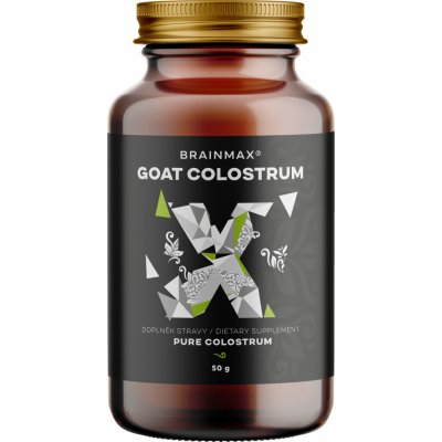 BrainMax Goat Colostrum, kozí kolostrum v prášku 50 g