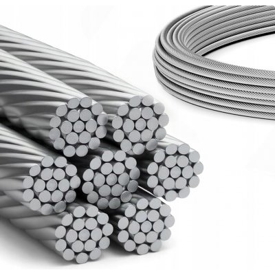 Nerezové lanko 7x19 6mm 15m – Hledejceny.cz