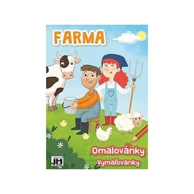 JModels JM omalovánky A5+3350-7 FARMA 300702 – Zboží Mobilmania