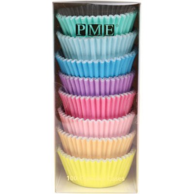 PME košíčky na muffiny pastel set pastelové 50x28mm 100ks – Zbozi.Blesk.cz