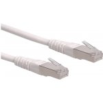 Roline 21.15.1356 RJ45, CAT 6 S/FTP, 3m, bílý – Zboží Živě