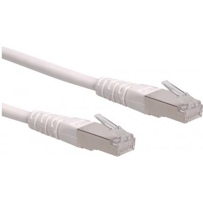 Roline 21.15.1356 RJ45, CAT 6 S/FTP, 3m, bílý – Zboží Živě