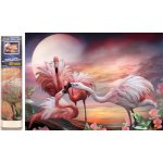 Norimpex Diamantové malování Růžoví plameňáci 30 x 40 cm – Sleviste.cz