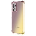 TopQ Kryt Samsung A33 5G silikon Shock duhový purpurovo-žlutý 73999 Sun-73999 – Zboží Živě