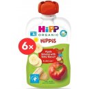 HiPP BIO Hippies Jablko-Banán-Baby sušenky 6 x 100 g