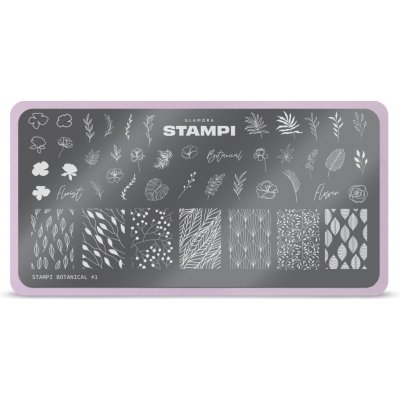 Glamora Stampi kovová destička BOTANICAL 1 – Zboží Dáma