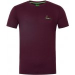 Korda Tričko Minimal Tee Burgundy – Zboží Dáma