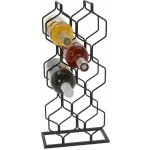 EXCELLENT Stojan na víno HOMESTYLING 8 lahví KO-C37880370 – HobbyKompas.cz