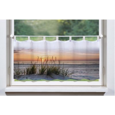 HOME WOHNIDEEN vitrážková záclona 52790 EVENING 1105 prirodni 45x120 cm (v x s) – Hledejceny.cz
