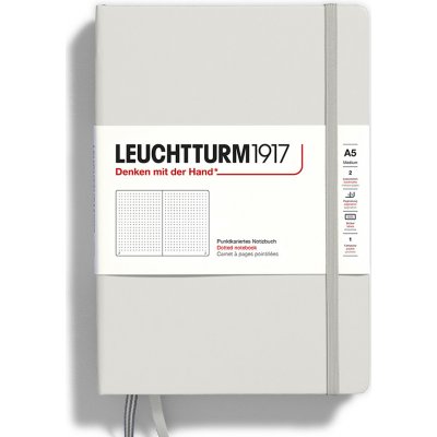 Leuchtturm1917 Zápisník A5 Light Grey – Zboží Živě