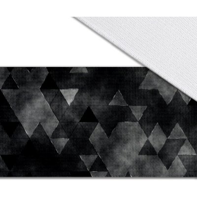 Takoy Guma s potiskem 5 cm trojúhelník černý – Zboží Mobilmania