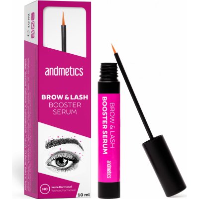 Andmetics růstové sérum na řasy a obočí Lash Booster 10 ml – Zboží Mobilmania