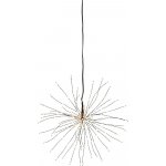 Star trading Závěsná LED světelná dekorace FIREWORK 120x LED P.26 cm černá – Sleviste.cz