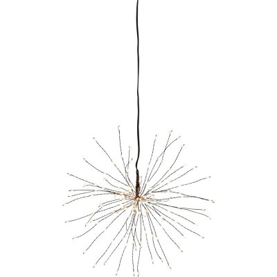 Star trading Závěsná LED světelná dekorace FIREWORK 120x LED P.26 cm černá – Sleviste.cz