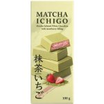 Matcha Ichigo bílá s příchutí matcha s náplní s příchutí jahody 100 g – Hledejceny.cz
