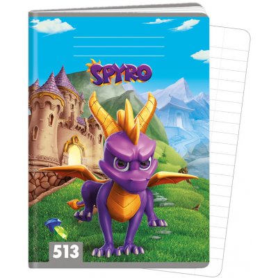 ARGUS Sešit A5 TYP 513 Spyro – Zbozi.Blesk.cz