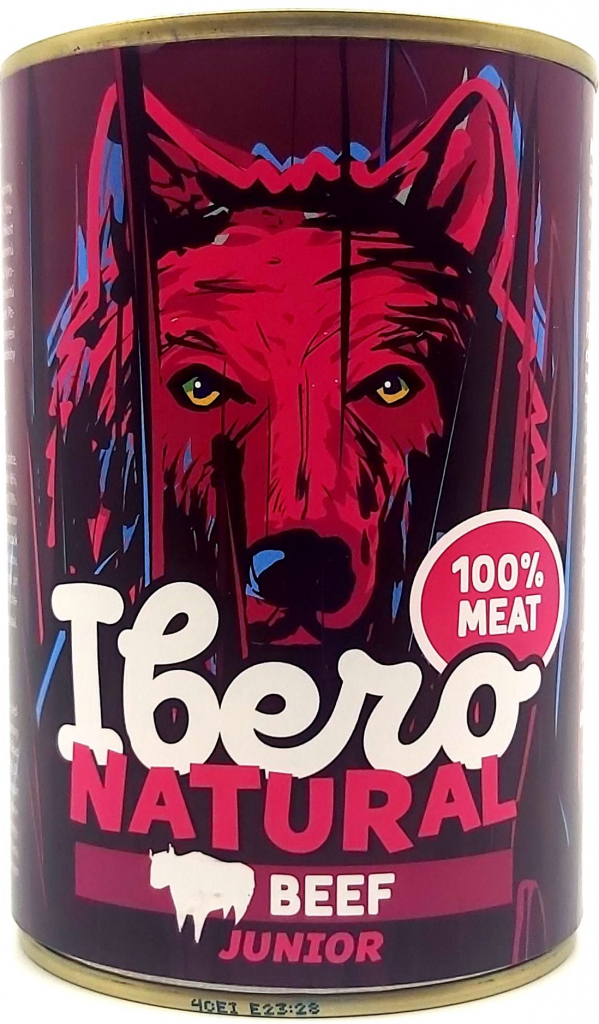 Ibero Natural Dog Junior beef 400 g