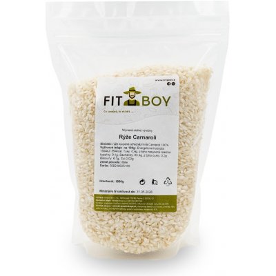 Fitboy Rýže Carnaroli 1 kg – Zbozi.Blesk.cz