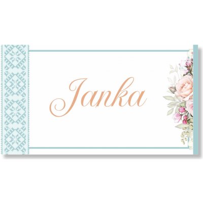 Personal Personal Jmenovka na stůl - Rustic Zvolte množství: od 1 ks do 10 ks – Zboží Dáma