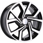 Racing Line B1154 6x14 5x100 ET38 black polished – Hledejceny.cz