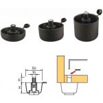 Strong Kluzák s rektifikací výška 42 mm černý – Sleviste.cz