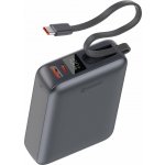 Swissten 20000 mAh 45W s integrovaným kabelem USB-C vesmírně stříbrná 22013976 – Hledejceny.cz