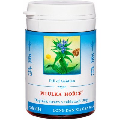 TCM Herbs Pilulka hořce 100 tablet – Hledejceny.cz