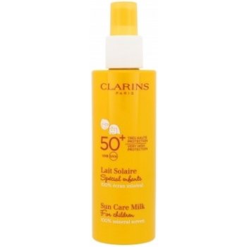 Clarins opalovací mléko spray pro děti SPF50+ (Sun Care Milk For Children) 150 ml