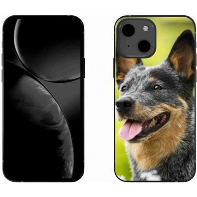 Pouzdro mmCase Gelové iPhone 13 mini 5.4 - australský honácký pes
