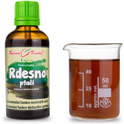 Bylinné kapky Rdesno ptačí truskavec TCM bylinné kapky tinktura 50 ml – Hledejceny.cz