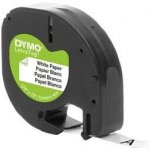 Dymo S0721510, černý tisk/bílý podklad, 4m, 12mm, – Sleviste.cz