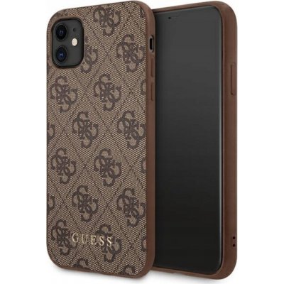 Pouzdro Guess 4G iPhone 11 hnědé – Zbozi.Blesk.cz