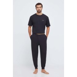 Calvin Klein NM2540E pánské pyžamo kr.rukáv černé