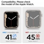 SPIGEN Ultra Hybrid Crystal Clear Apple Watch 9/8/7 41mm ACS04613 – Zboží Živě