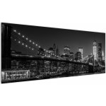 Obraz Brooklyn mostu v New Yorku, jednodílný 145x58 cm – Zbozi.Blesk.cz