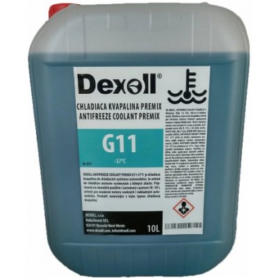 Dexoll Antifreeze G11 Premix 10 l – Zboží Mobilmania