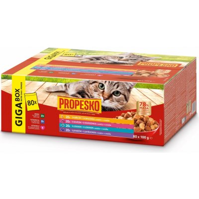 Propesko maso losos omáčka 80 x 100 g – Zbozi.Blesk.cz